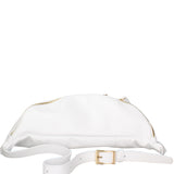 Marsupio in Vera Pelle Bianco