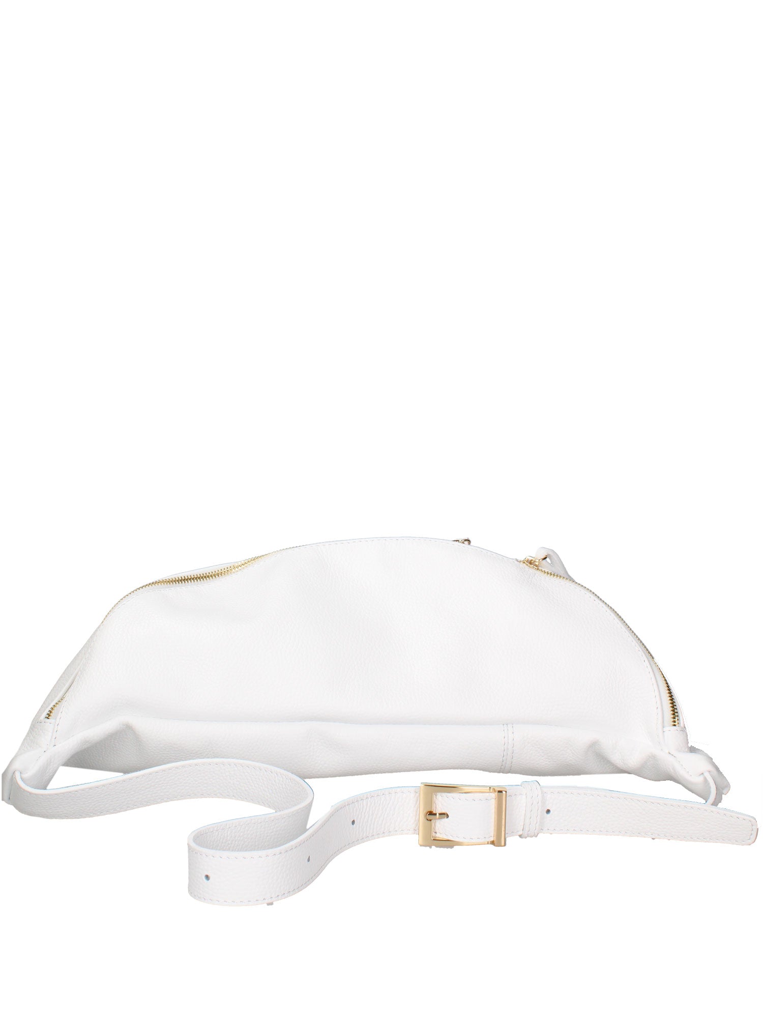 Marsupio in Vera Pelle Bianco