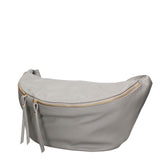 Marsupio in Vera Pelle Grigio