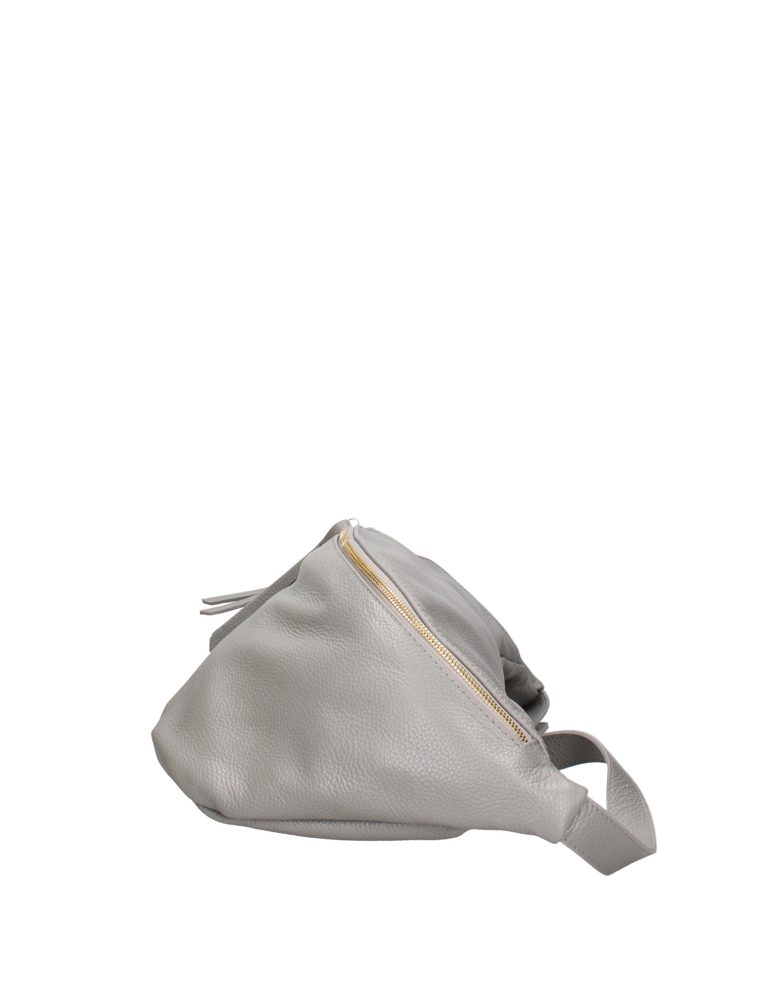 Marsupio in Vera Pelle Grigio