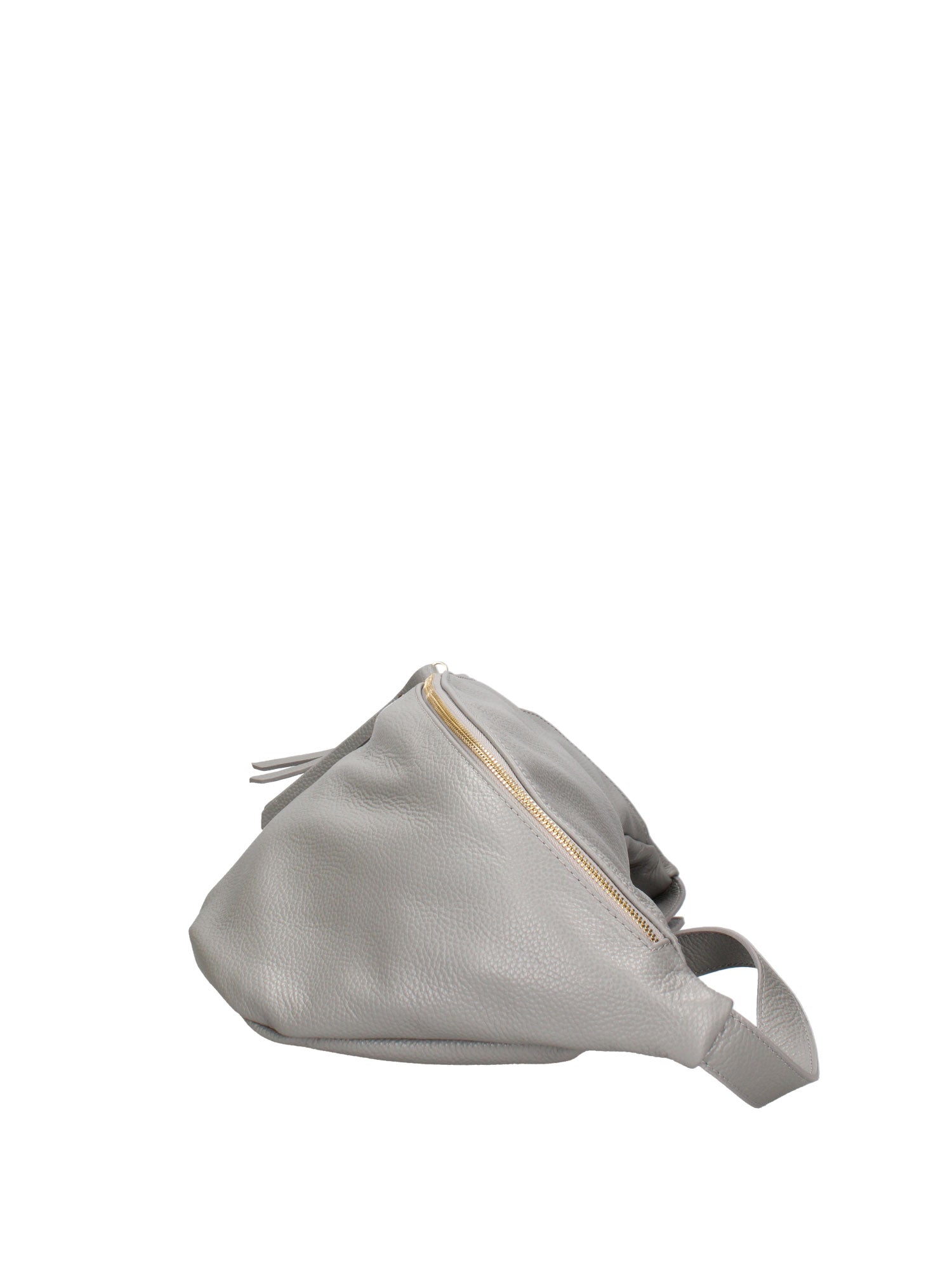 Marsupio in Vera Pelle Grigio