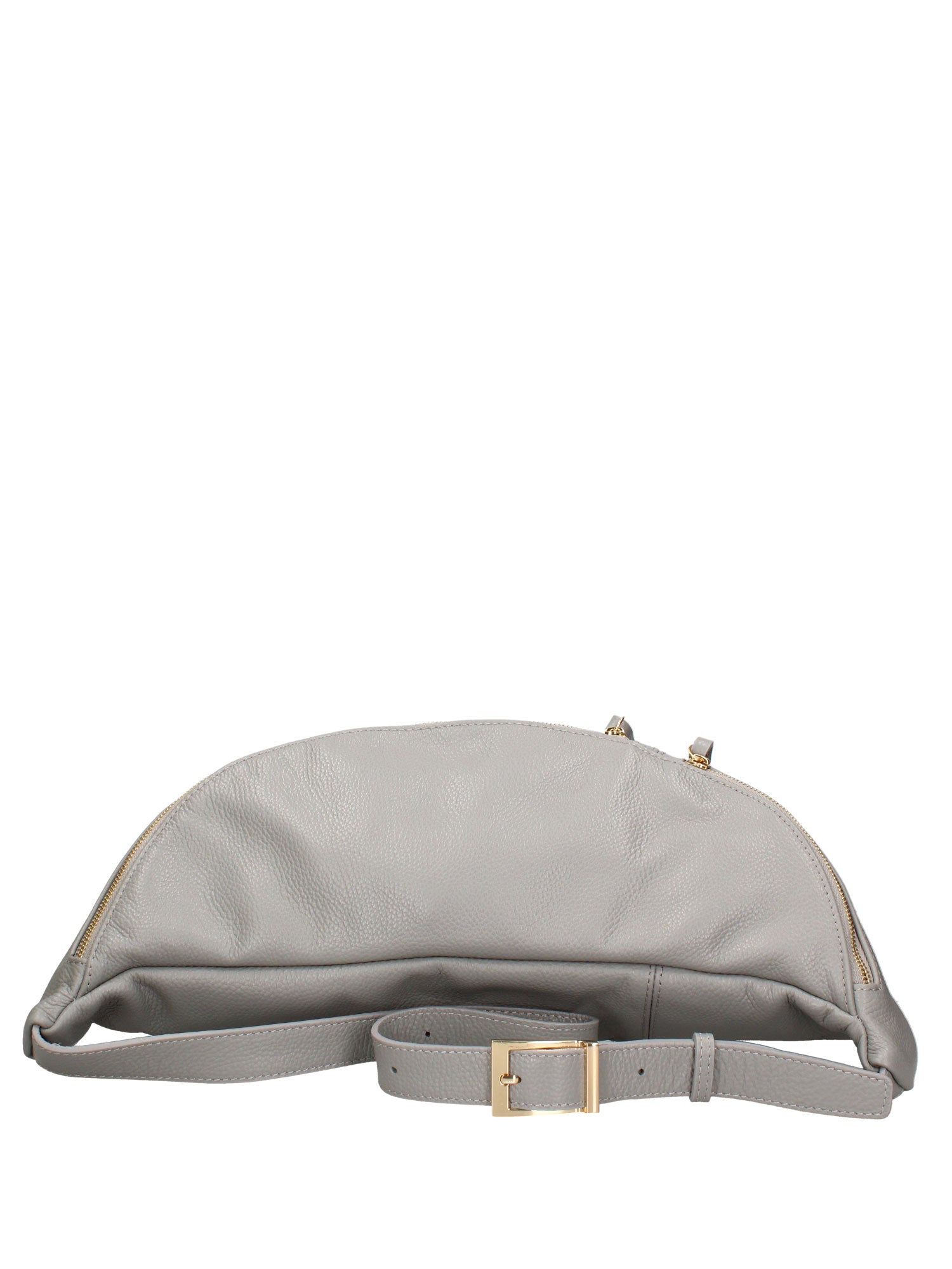 Marsupio in Vera Pelle Grigio