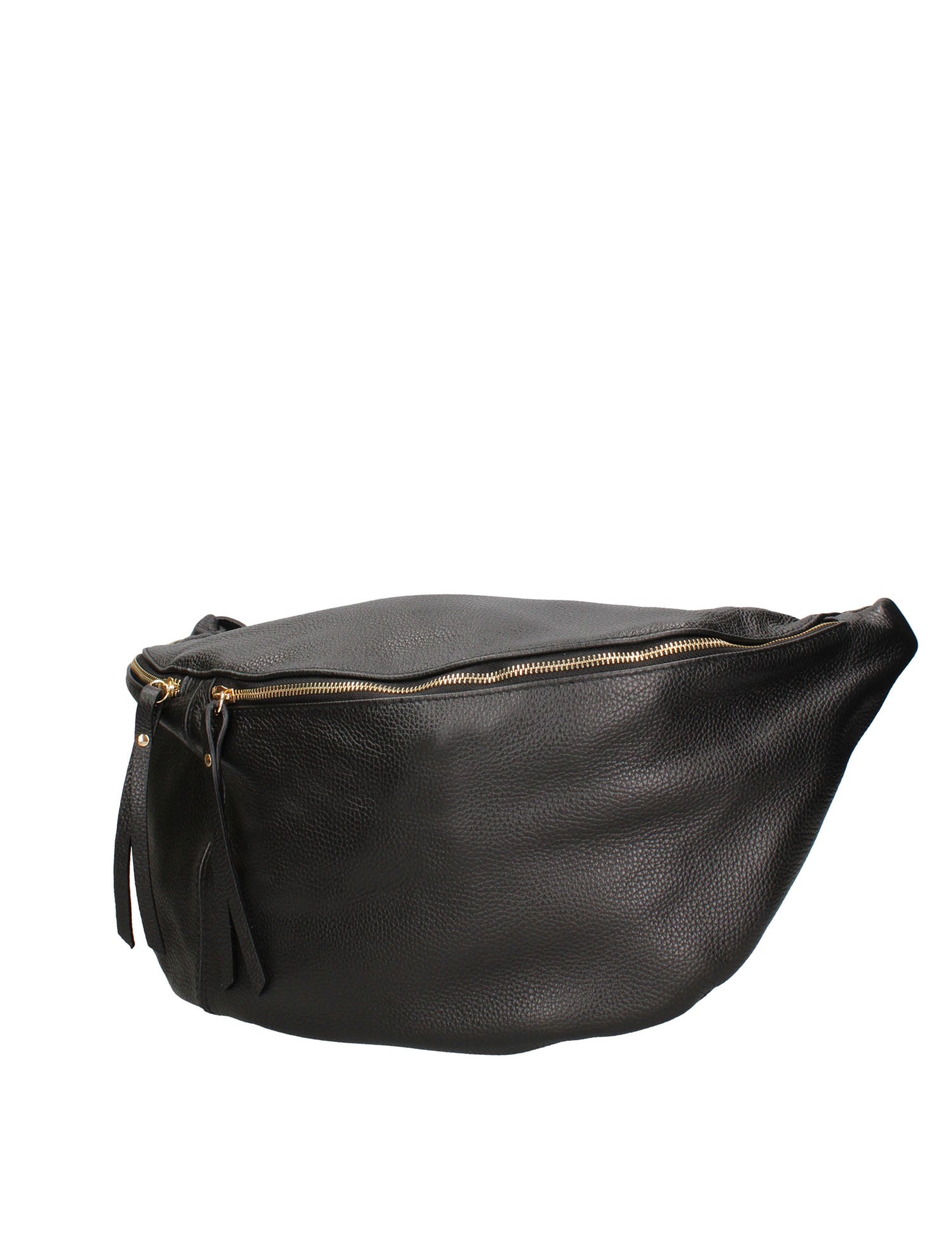 Marsupio in Vera Pelle Nero