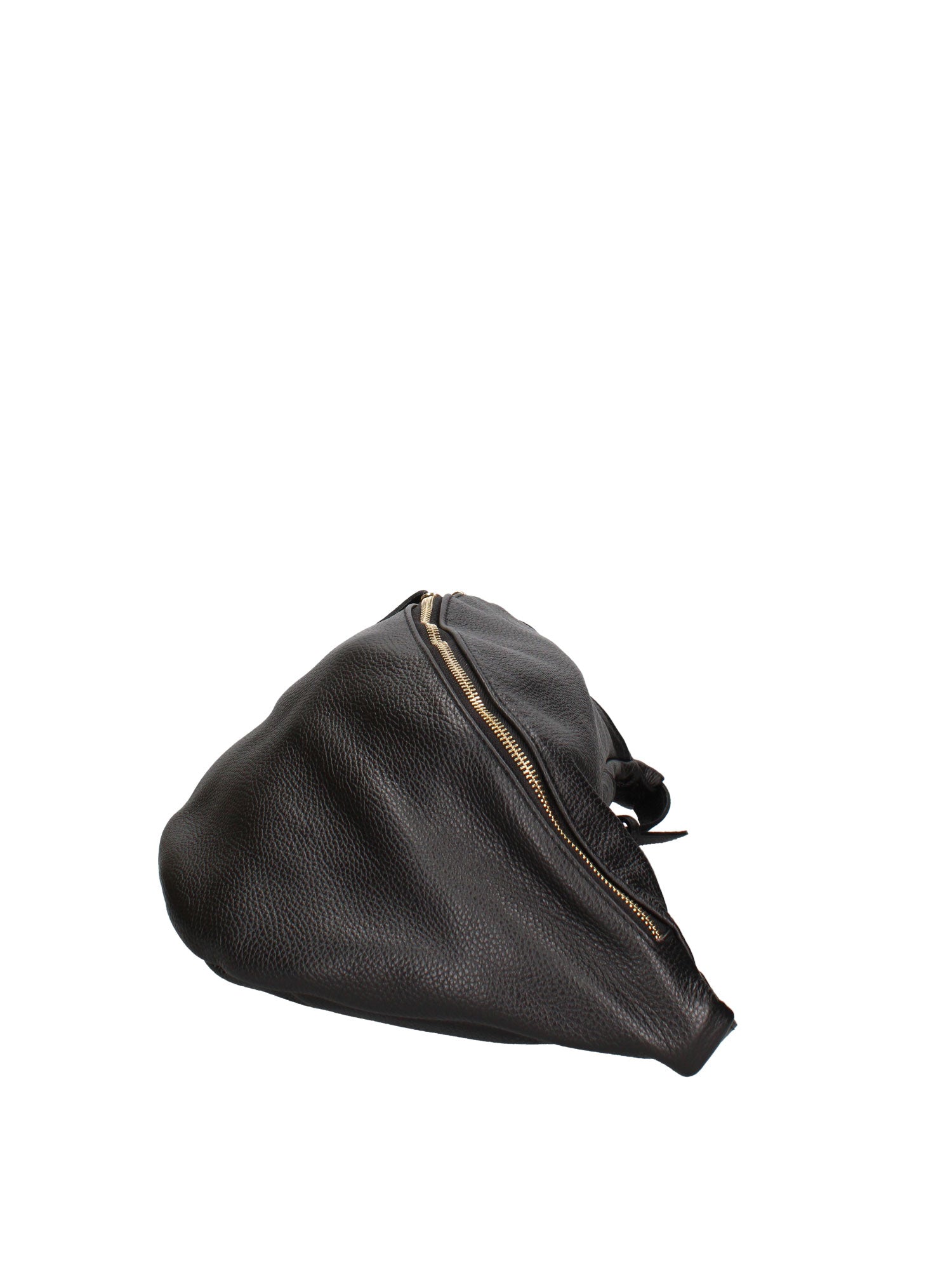 Marsupio in Vera Pelle Nero