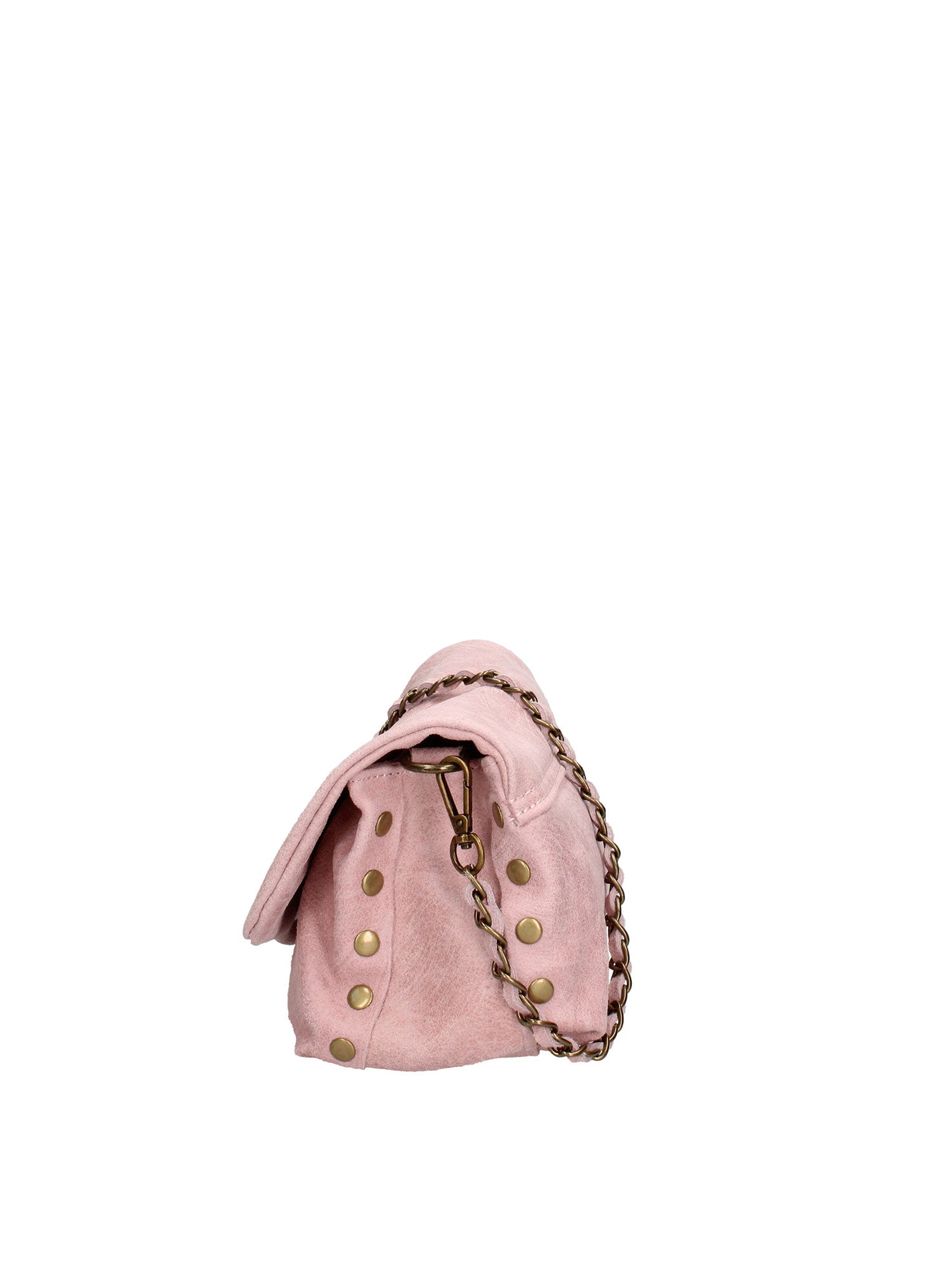 Borsa a Tracolla in Vera Pelle Rosa