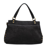 Borsa a Spalla in Vera Pelle Nero