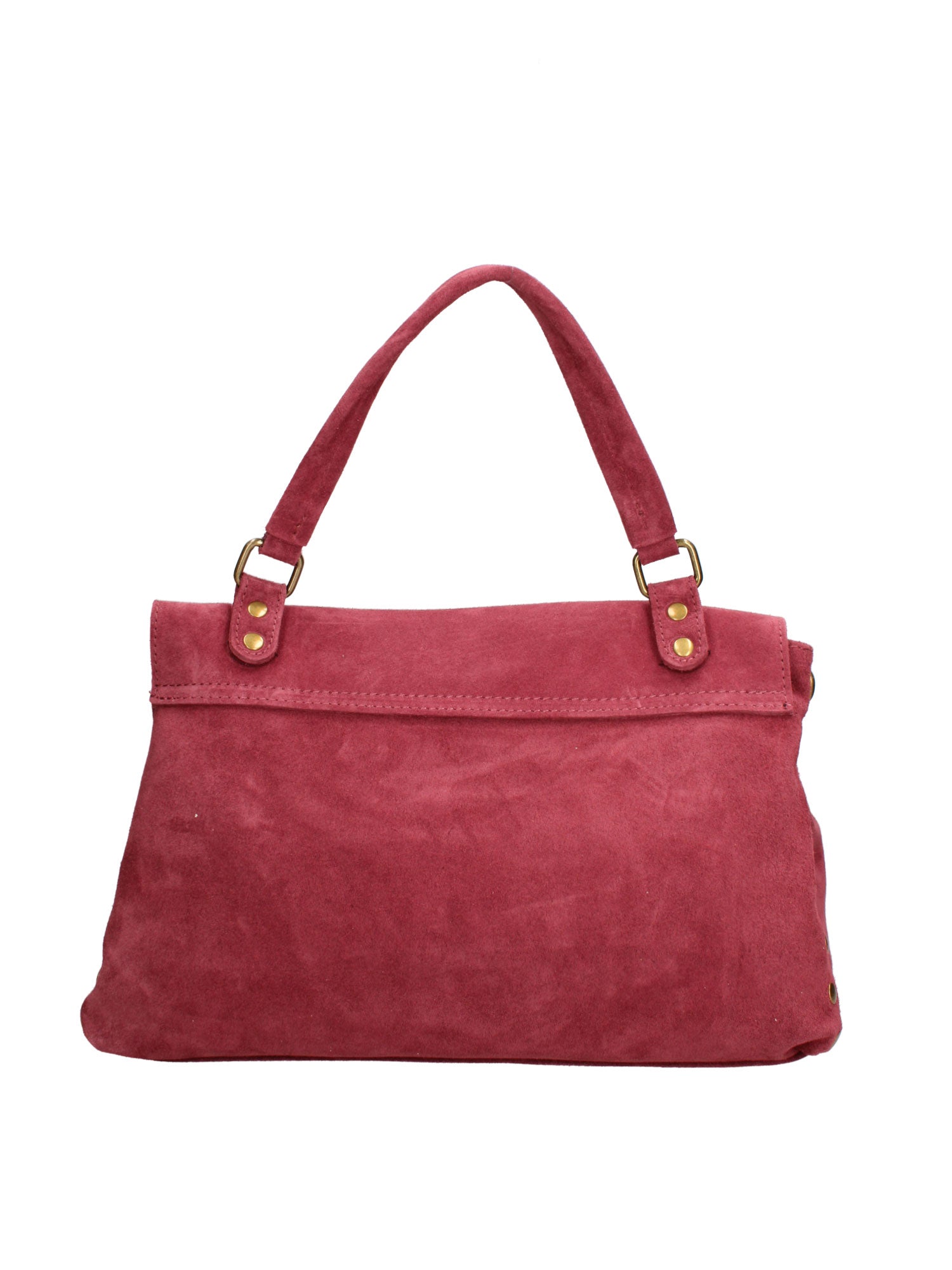 Borsa a Spalla in Vera Pelle Bordeaux