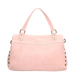Borsa a Spalla in Vera Pelle Rosa Antico