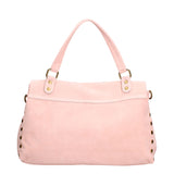 Borsa a Spalla in Vera Pelle Rosa Antico