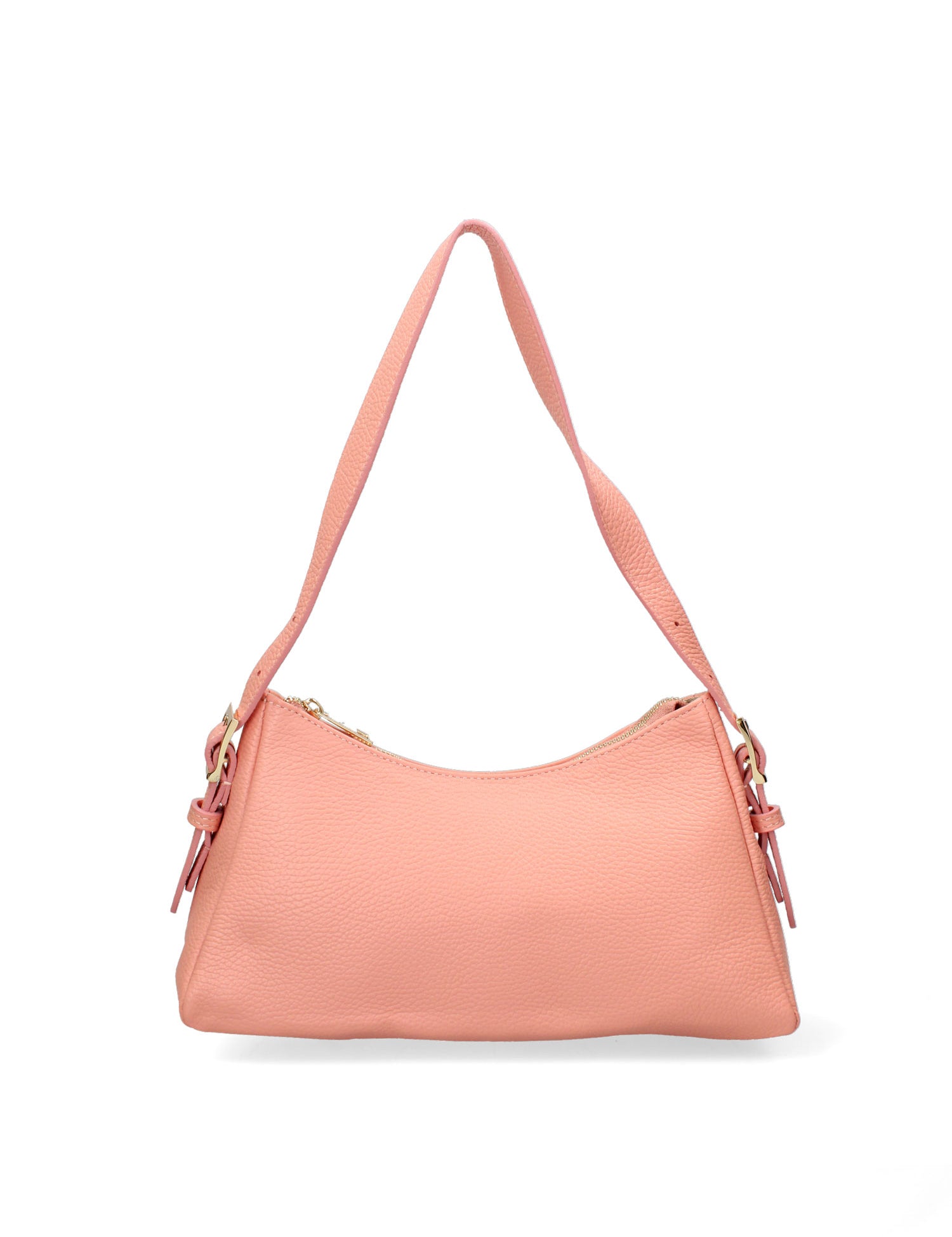 Borsa a Spalla in Vera Pelle Salmone