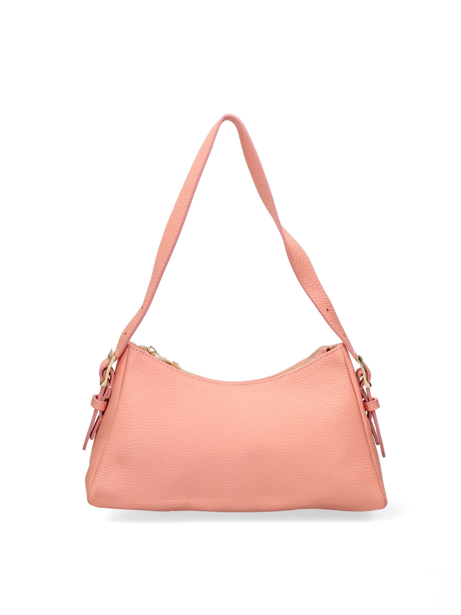 Borsa a Spalla in Vera Pelle Salmone