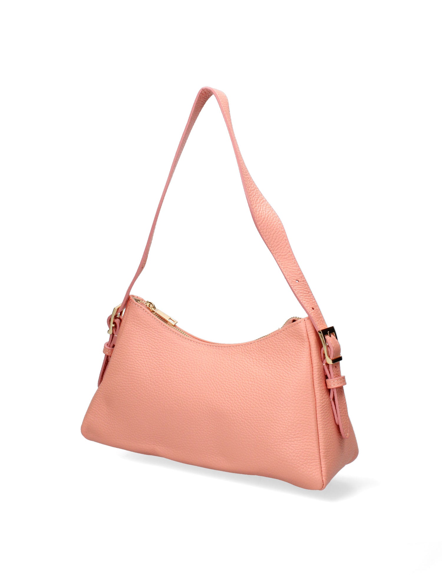 Borsa a Spalla in Vera Pelle Salmone