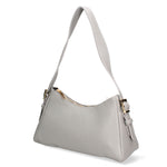 Borsa a Spalla in Vera Pelle Grigio