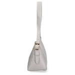 Borsa a Spalla in Vera Pelle Grigio
