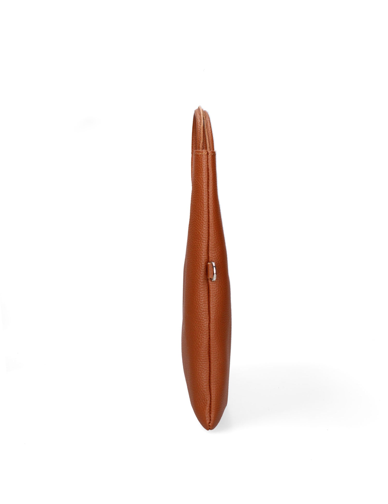 Borsa a Mano in Vera Pelle Cognac