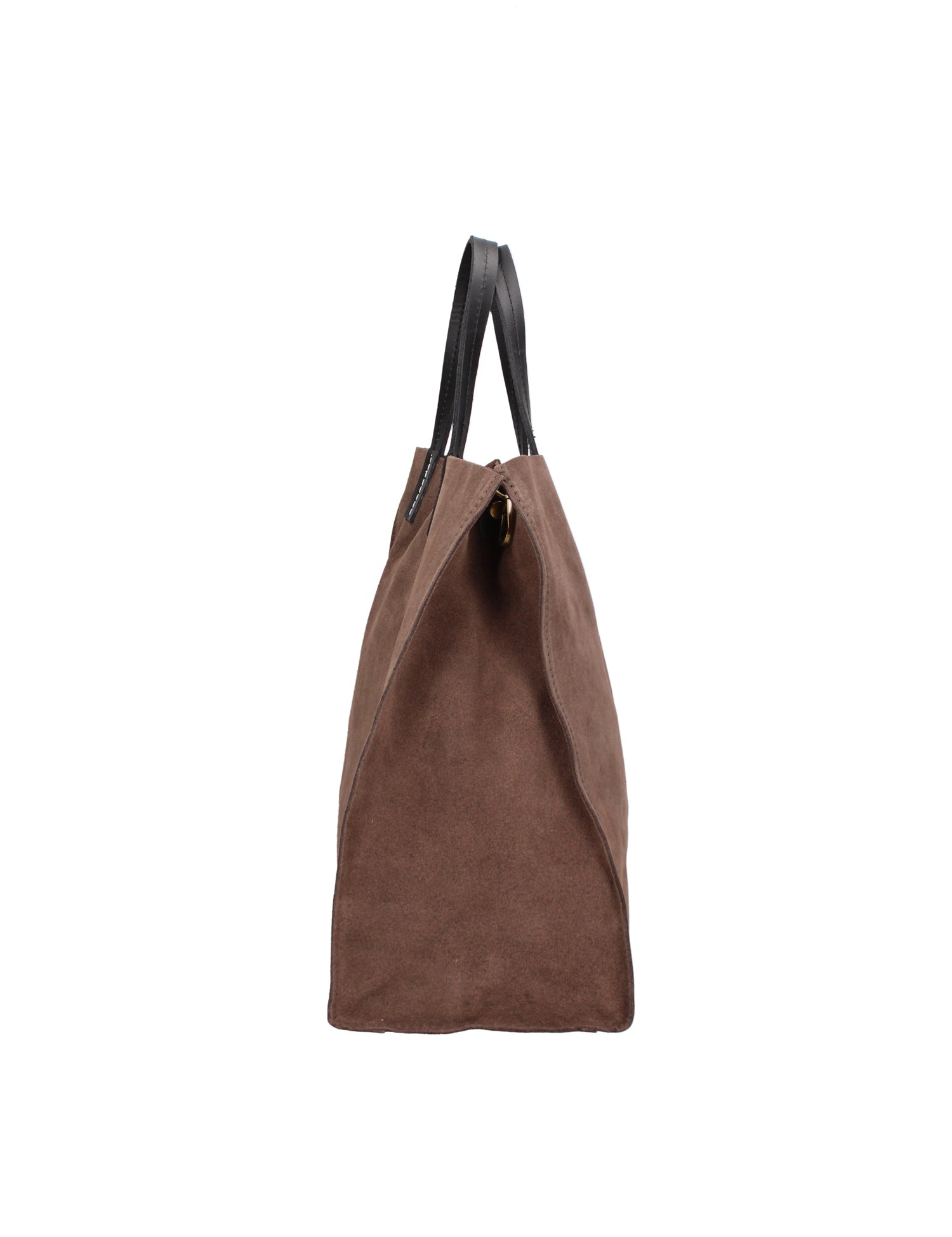 Borsa a Spalla in Vera Pelle Beige Scuro