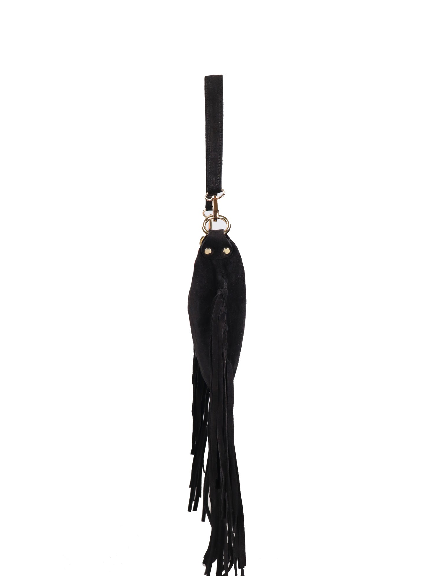 Borsa a Spalla in Vera Pelle Nero