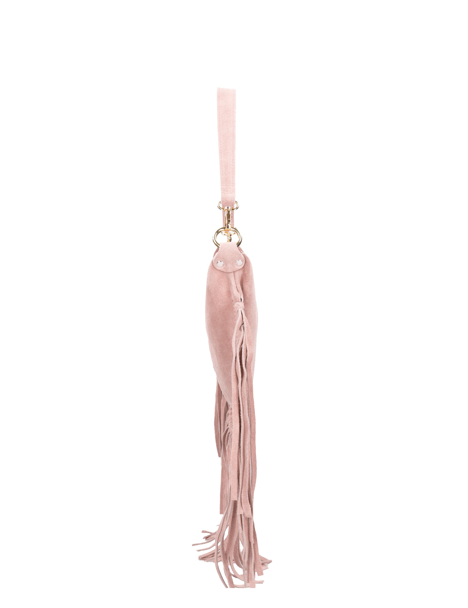 Borsa a Spalla in Vera Pelle Rosa Antico