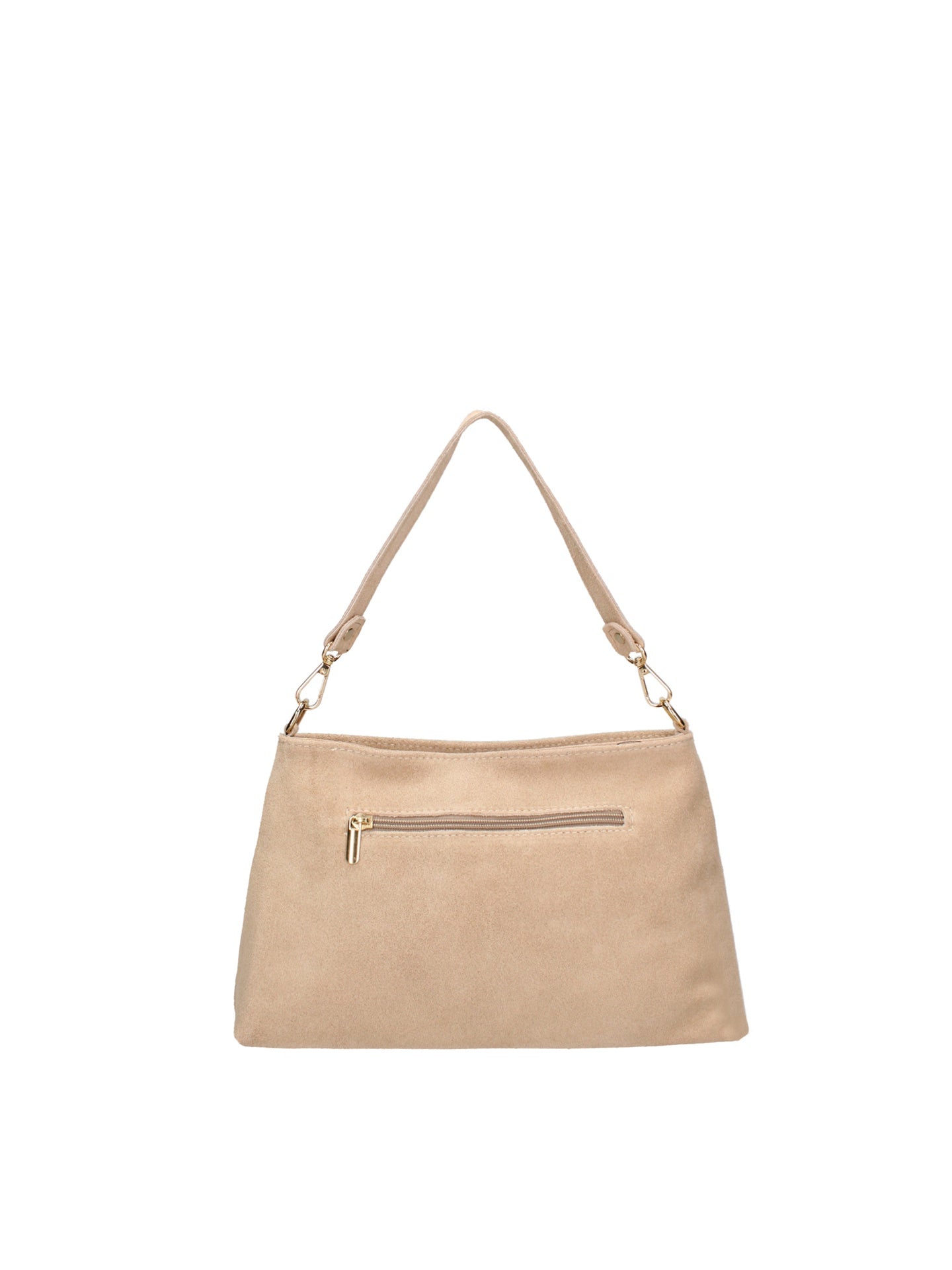 Borsa a Tracolla in Vera Pelle Beige