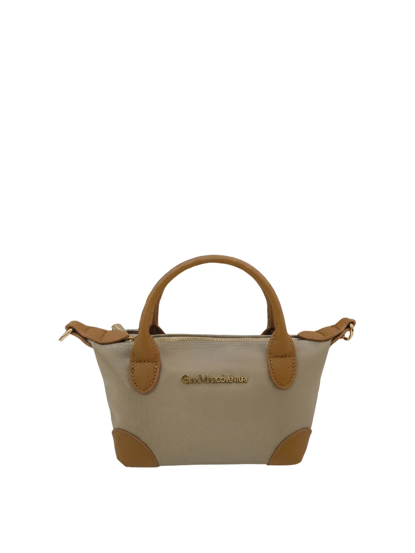 Borsa a Tracolla in Pvc Beige