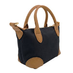 Borsa a Tracolla in Pvc Nero