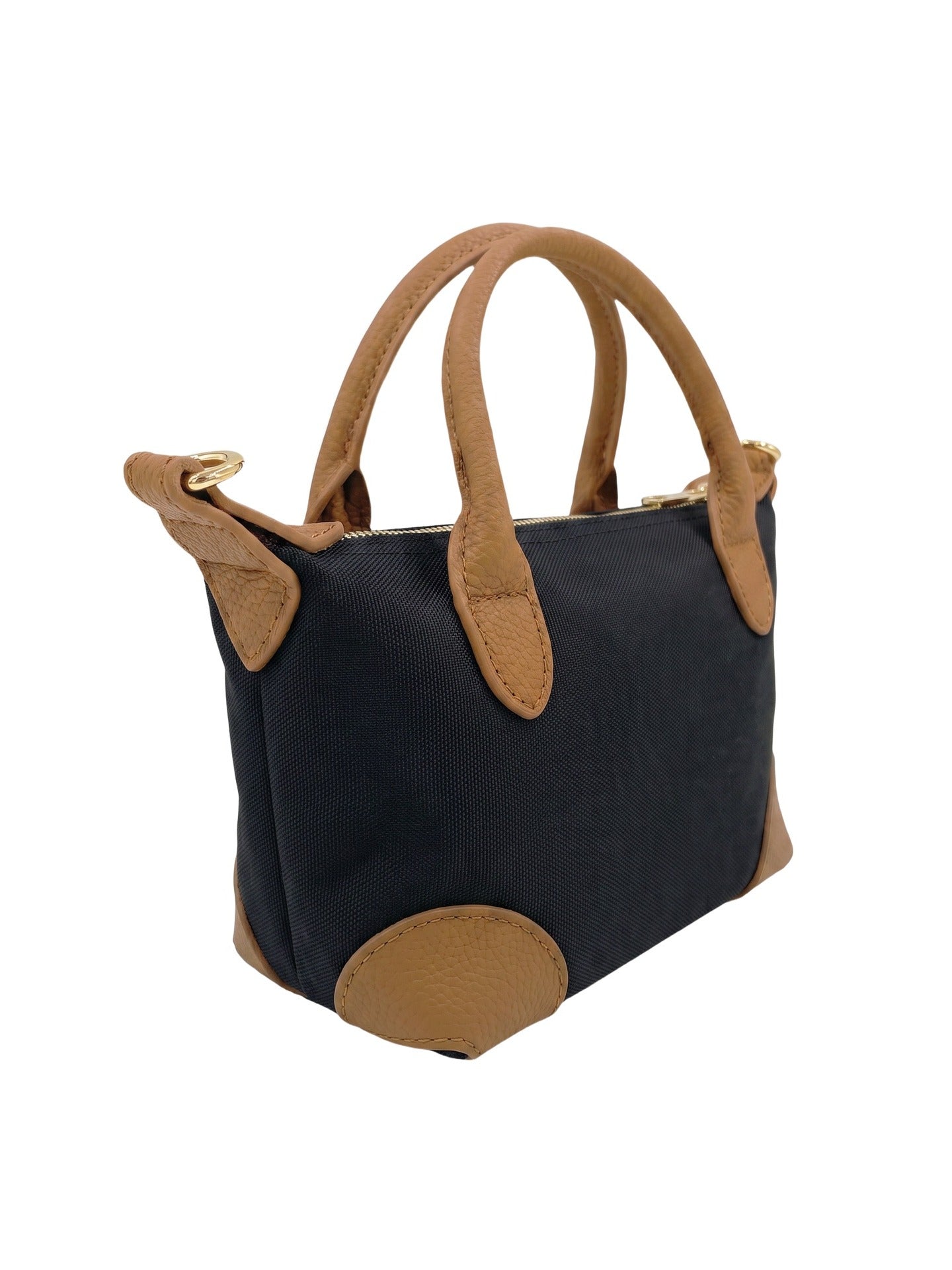 Borsa a Tracolla in Pvc Nero