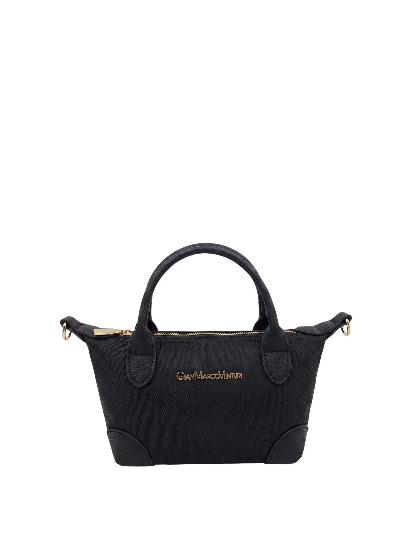 Borsa a Tracolla in Pvc Nero