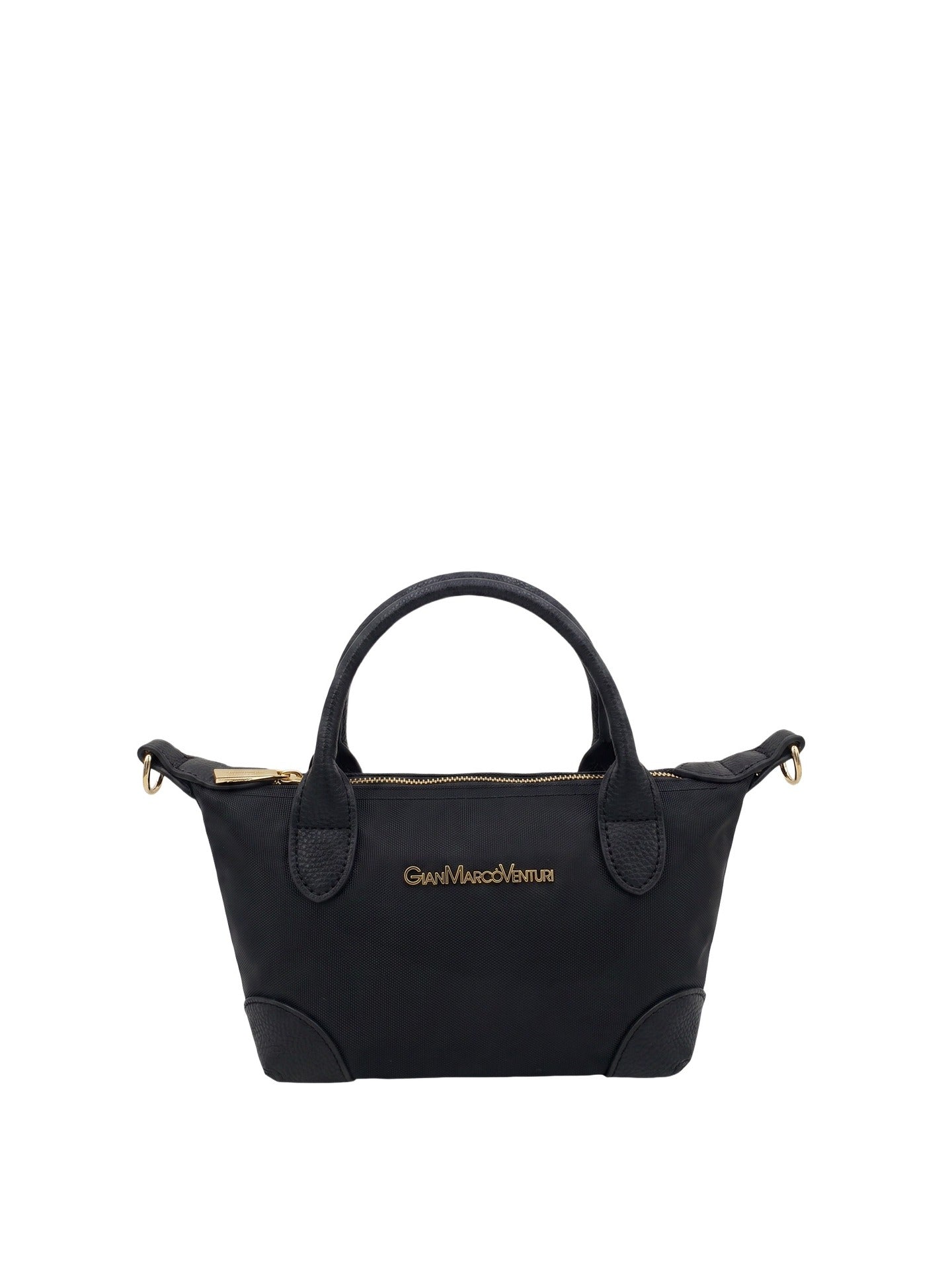 Borsa a Tracolla in Pvc Nero