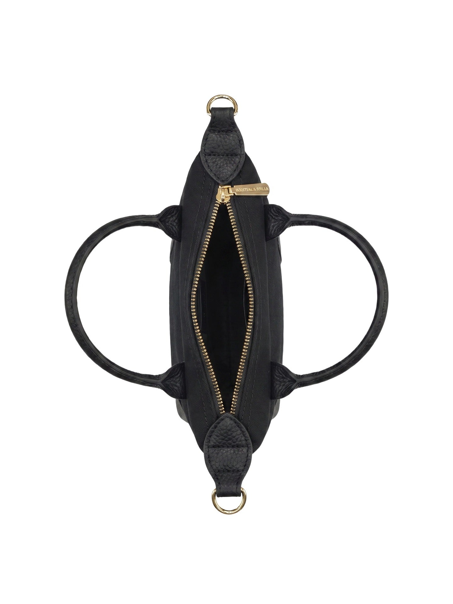 Borsa a Tracolla in Pvc Nero