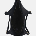 Borsa a Spalla in Pvc Nero