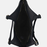 Borsa a Spalla in Pvc Nero