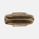Borsa a Spalla in Pvc Beige