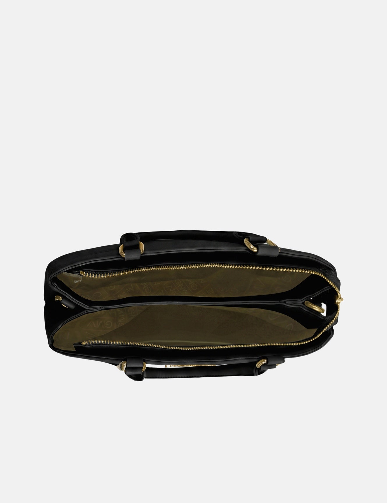 Borsa a Spalla in Pvc Nero