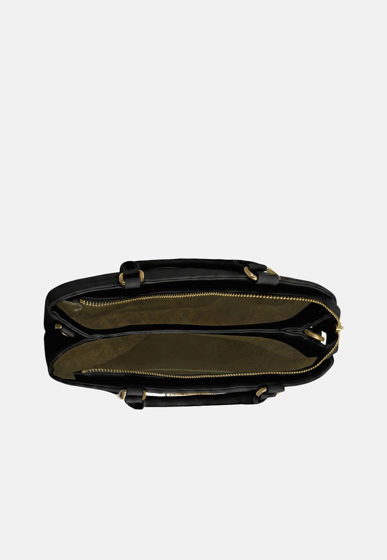 Borsa a Spalla in Pvc Nero