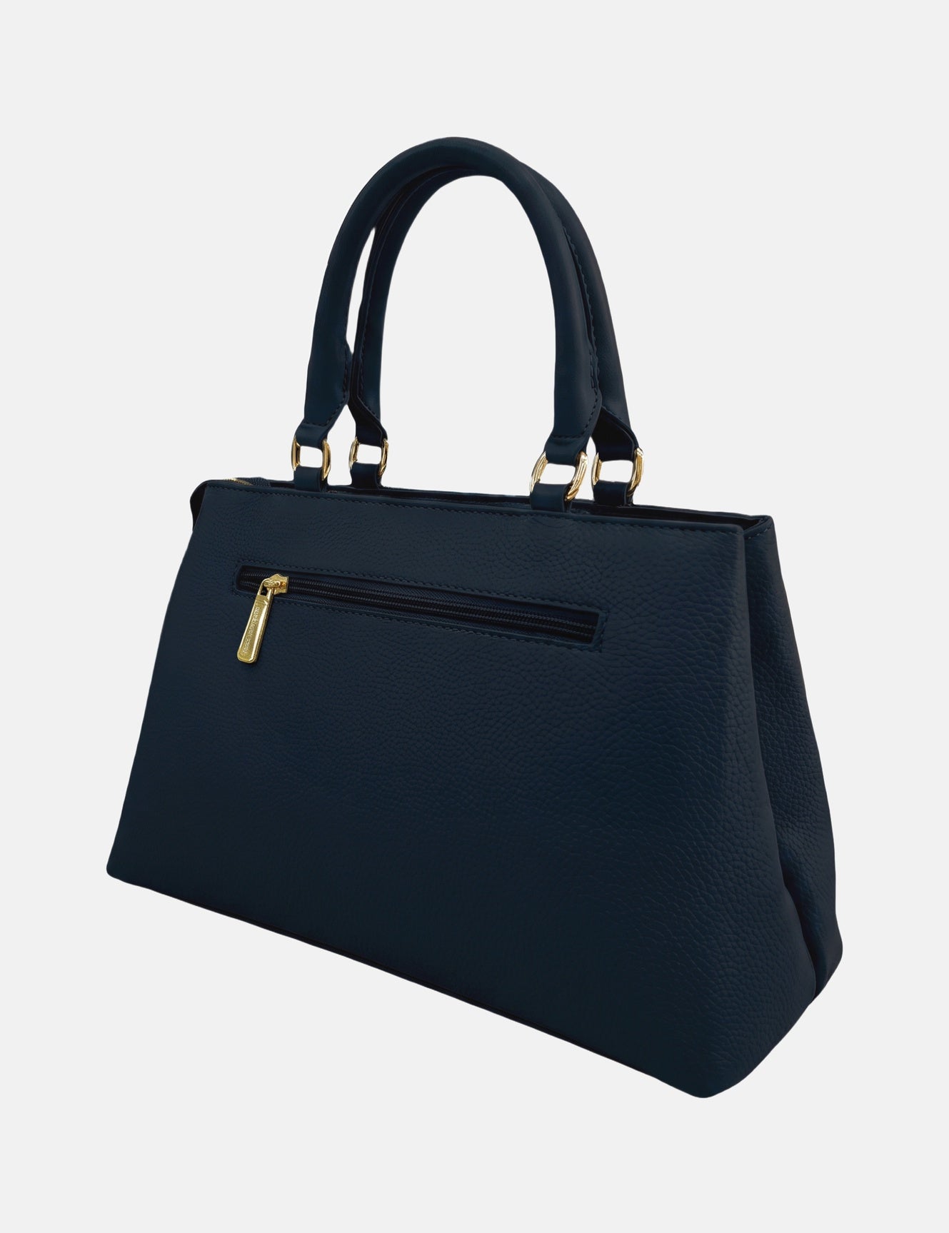 Borsa a Spalla in Pvc Blu