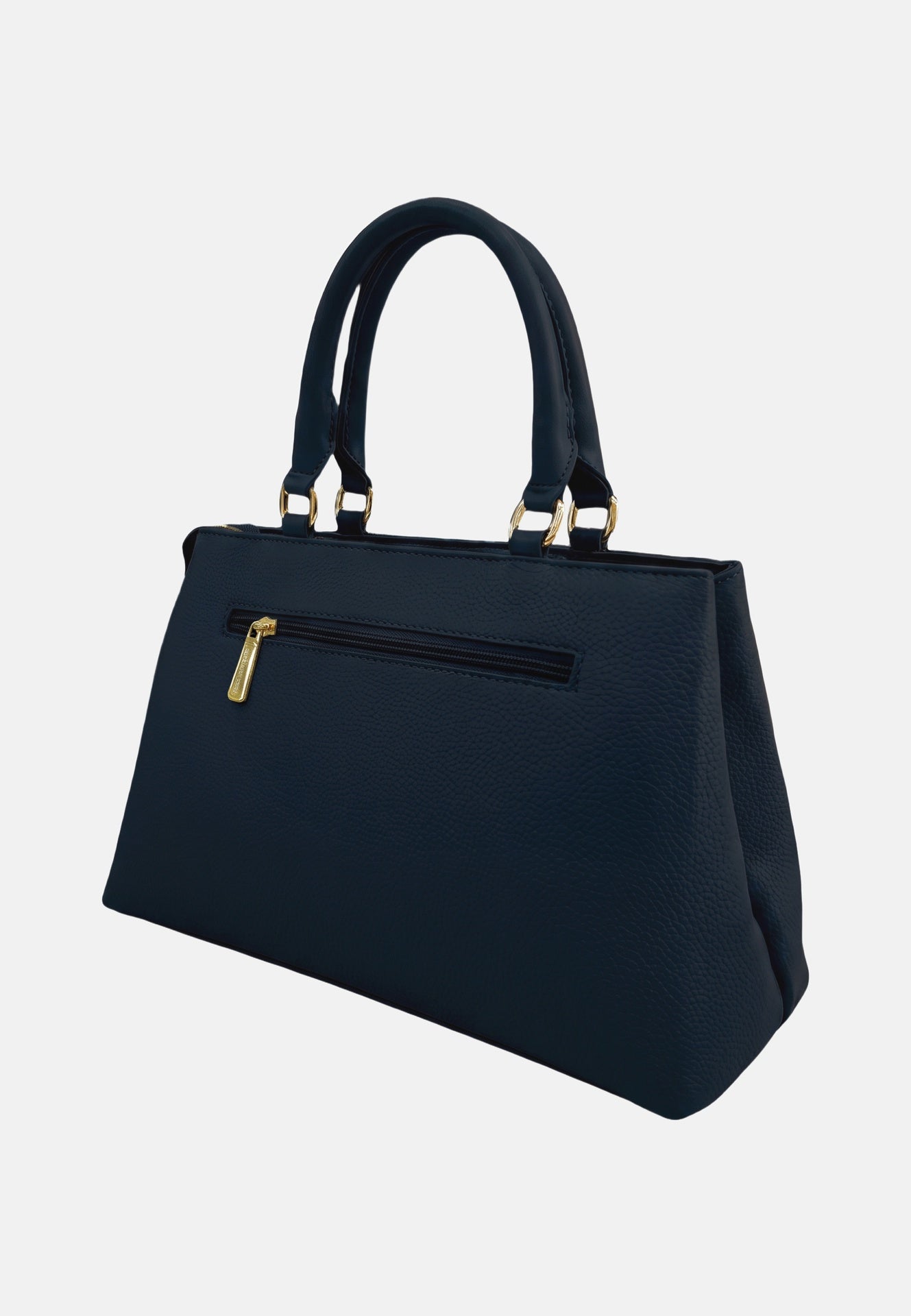 Borsa a Spalla in Pvc Blu
