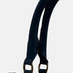Borsa a Spalla in Pvc Blu
