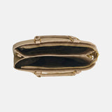 Borsa a Spalla in Pvc Verde Militare