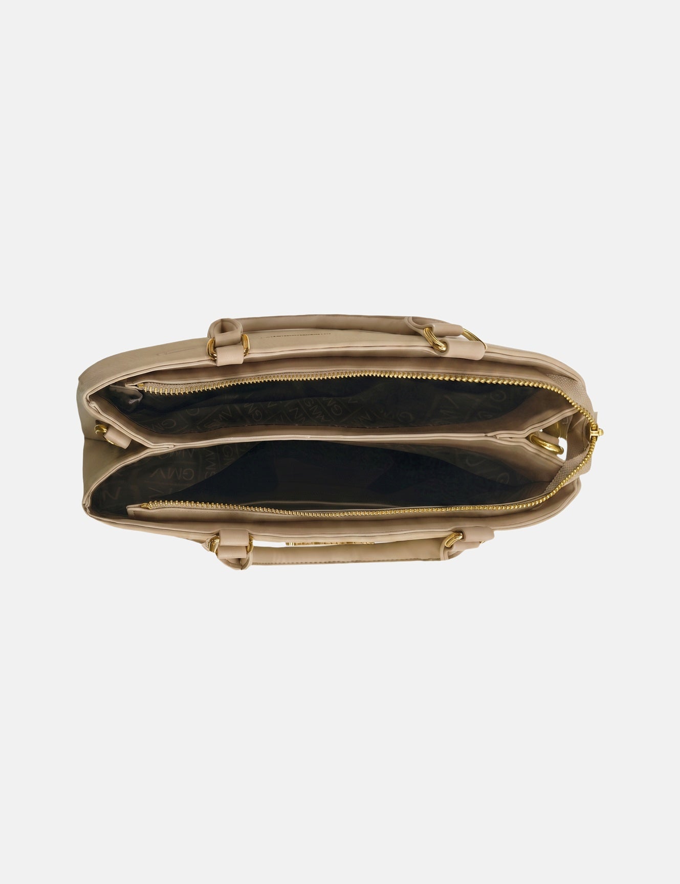 Borsa a Spalla in Pvc Verde Militare