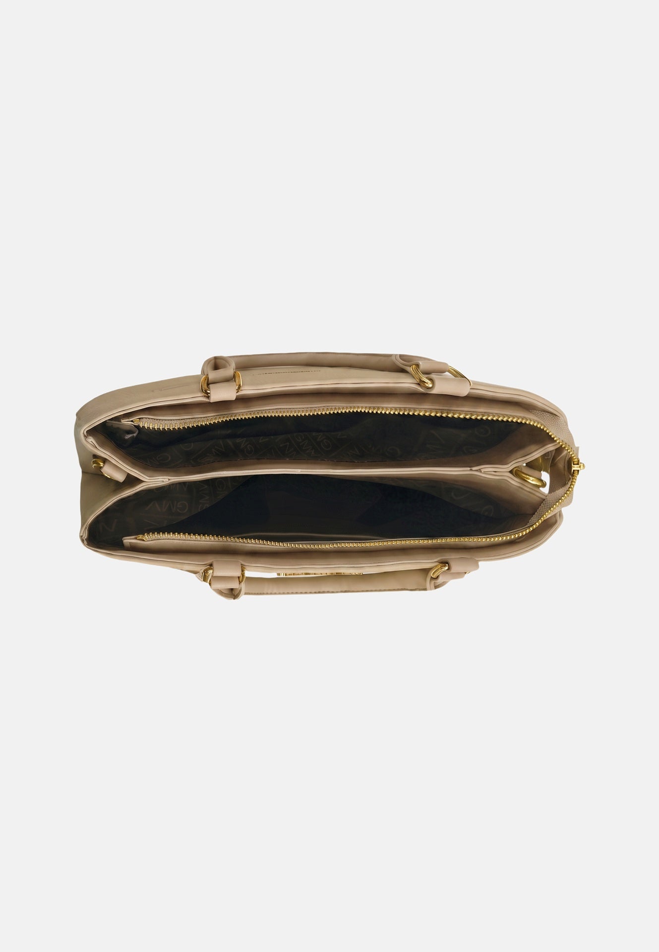 Borsa a Spalla in Pvc Verde Militare