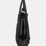 Borsa a Spalla in Pvc Nero