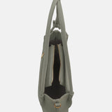 Borsa a Spalla in Pvc Verde