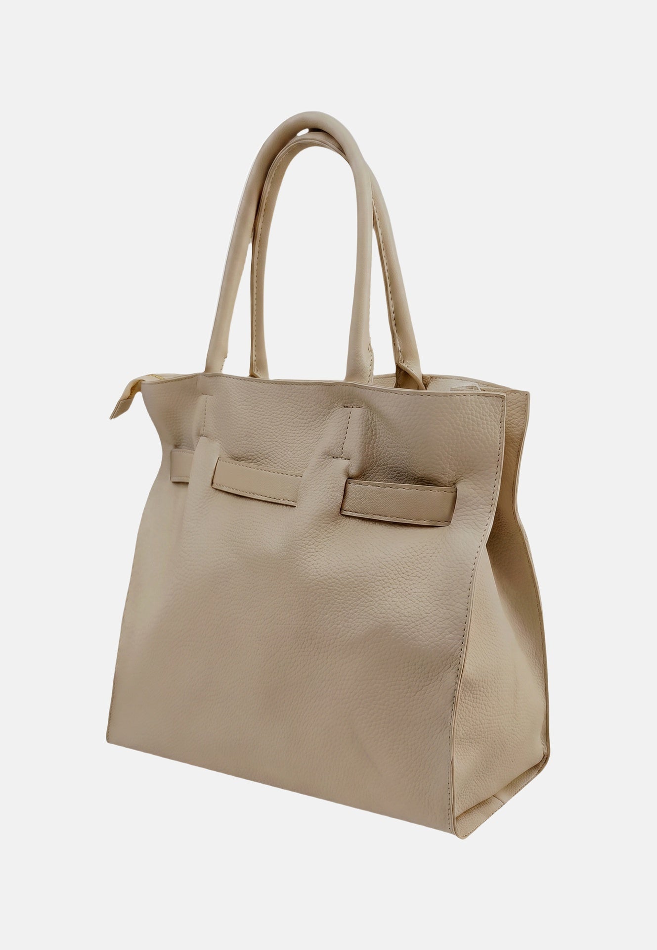 Borsa a Spalla in Pvc Verde Militare