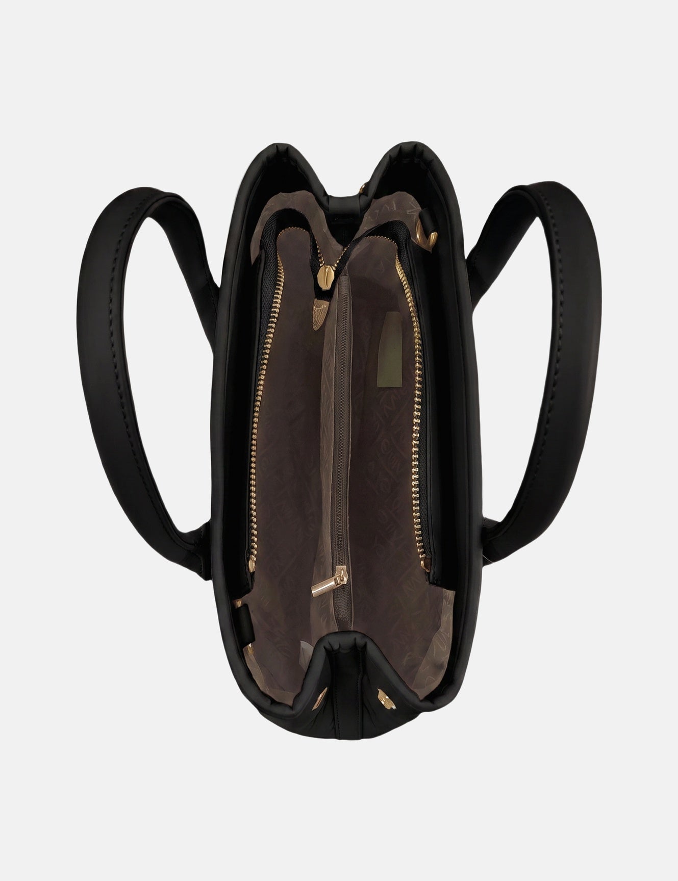 Borsa a Spalla in Pvc Nero