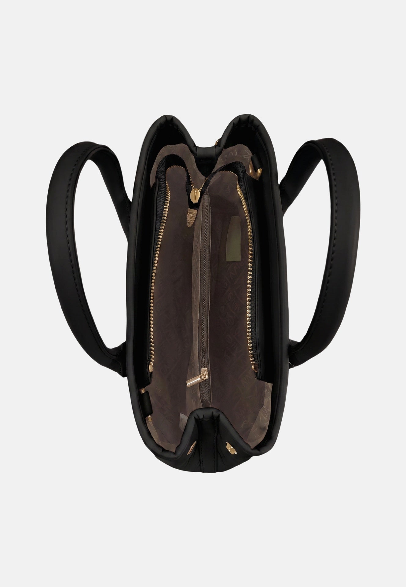 Borsa a Spalla in Pvc Nero