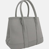 Borsa a Spalla in Pvc Grigio