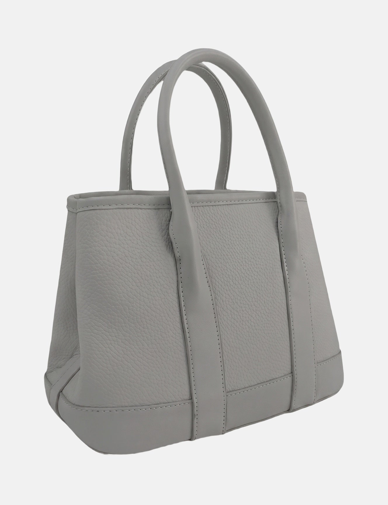 Borsa a Spalla in Pvc Grigio