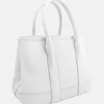 Borsa a Spalla in Pvc Bianco