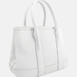 Borsa a Spalla in Pvc Bianco