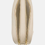 Borsa a Tracolla in Pvc Beige
